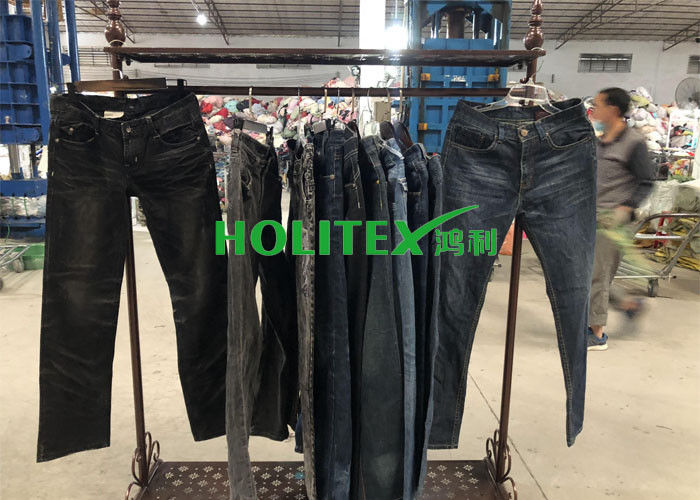 Holitex Mens Used Clothing USA Style Cotton Material Used Jeans Pants