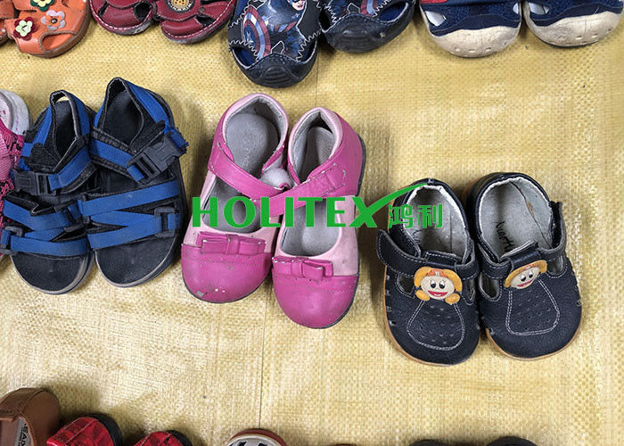 Soft Second Hand Kids Shoes , Fashionable Used Leather Shoes For Childrens